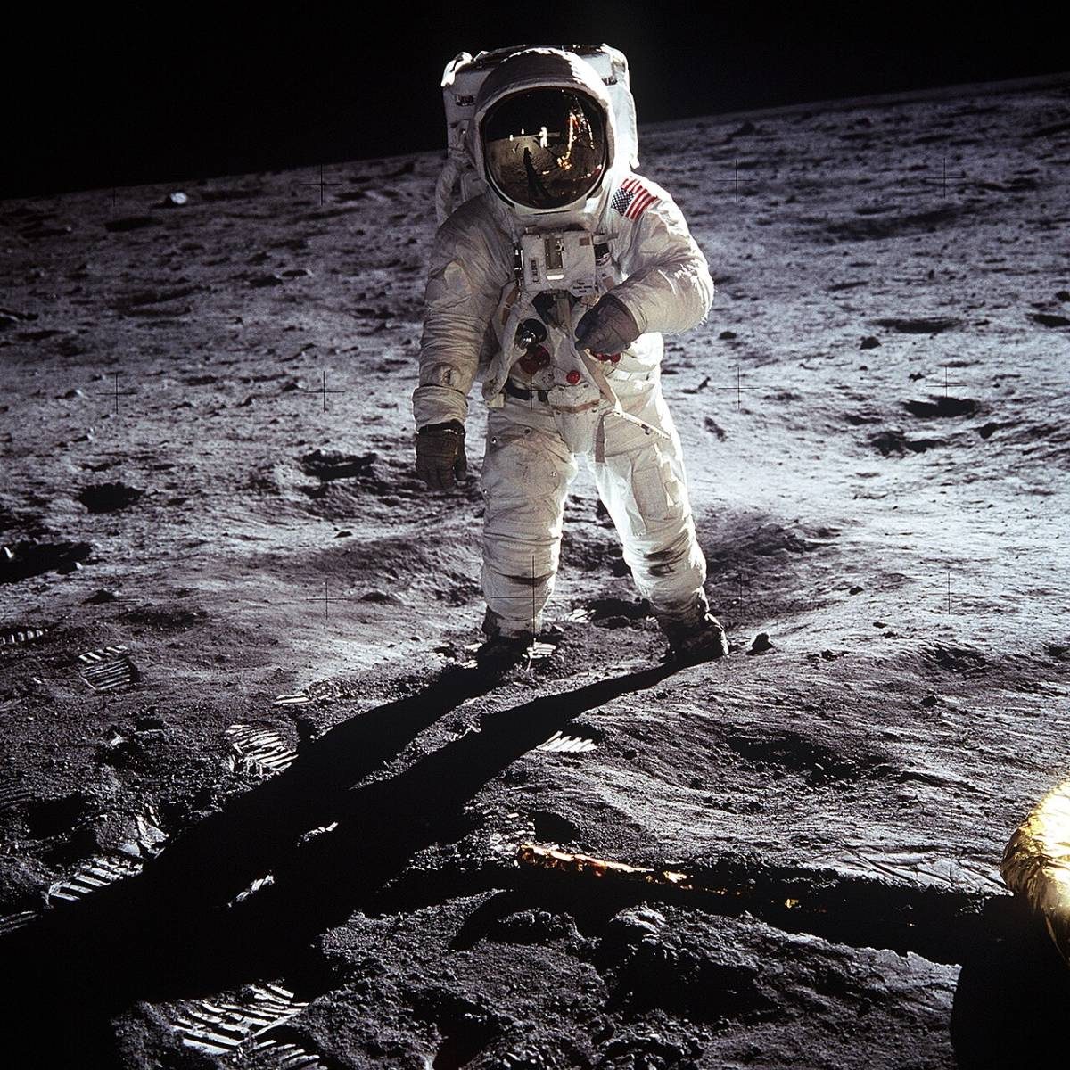 Buzz Aldrin on the Moon — Apollo 11
